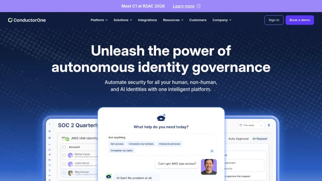 ConductorOne screenshot