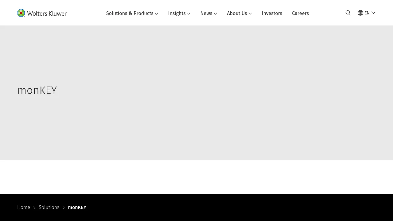 Wolters Kluwer monKEY screenshot