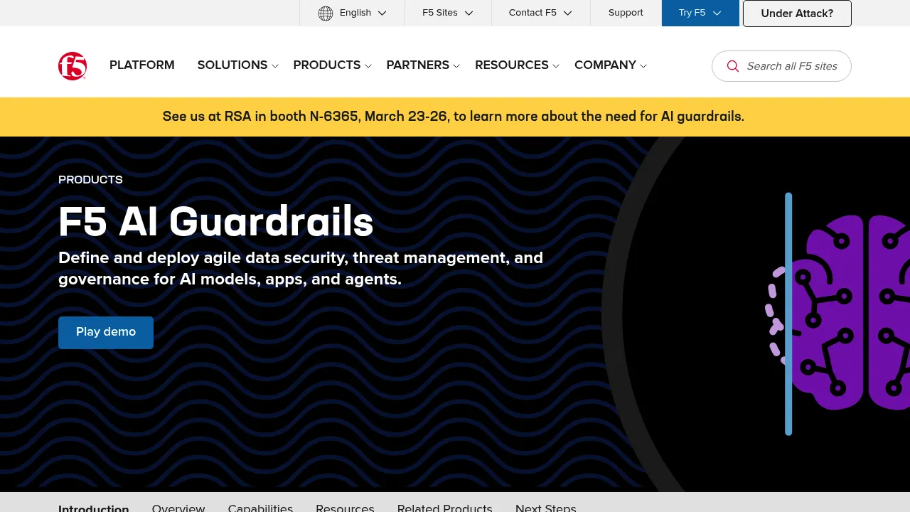 F5 Guardrails screenshot