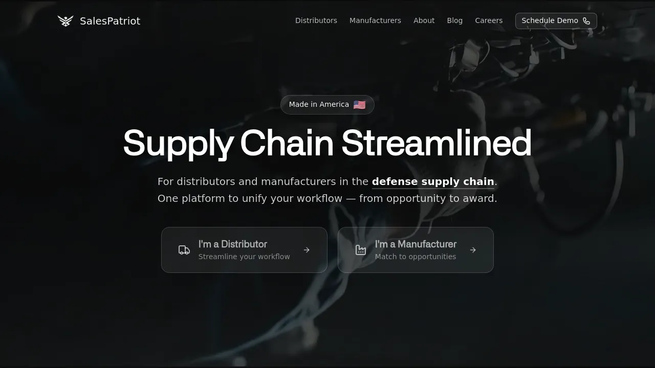 SalesPatriot screenshot
