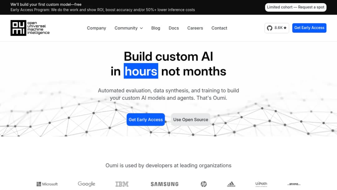 Oumi screenshot