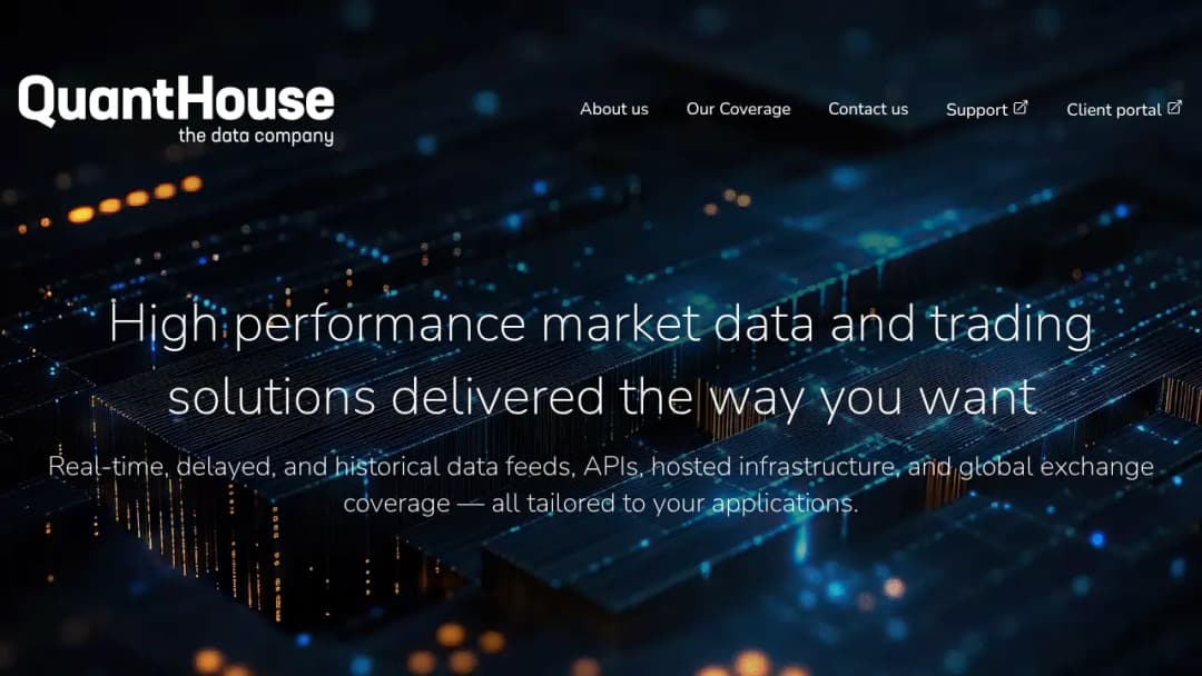 QuantHouse screenshot