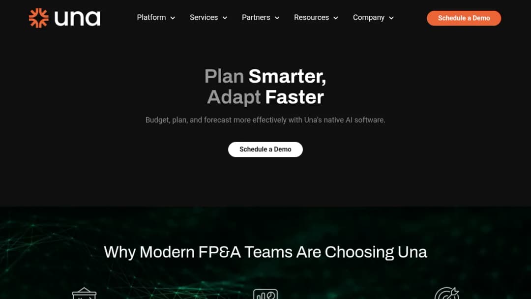 Una Software screenshot