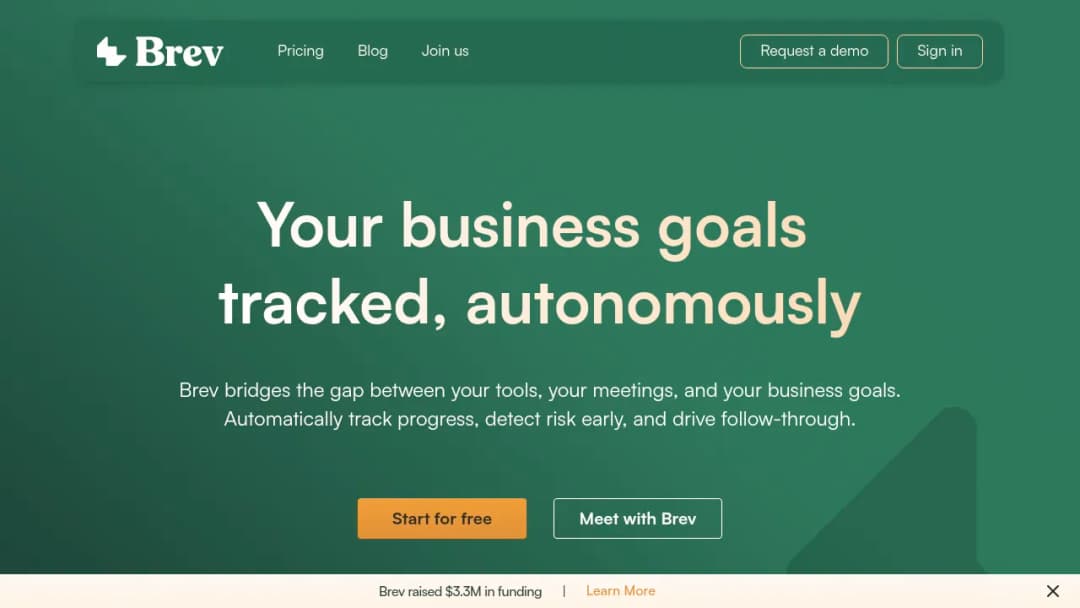 Brev screenshot