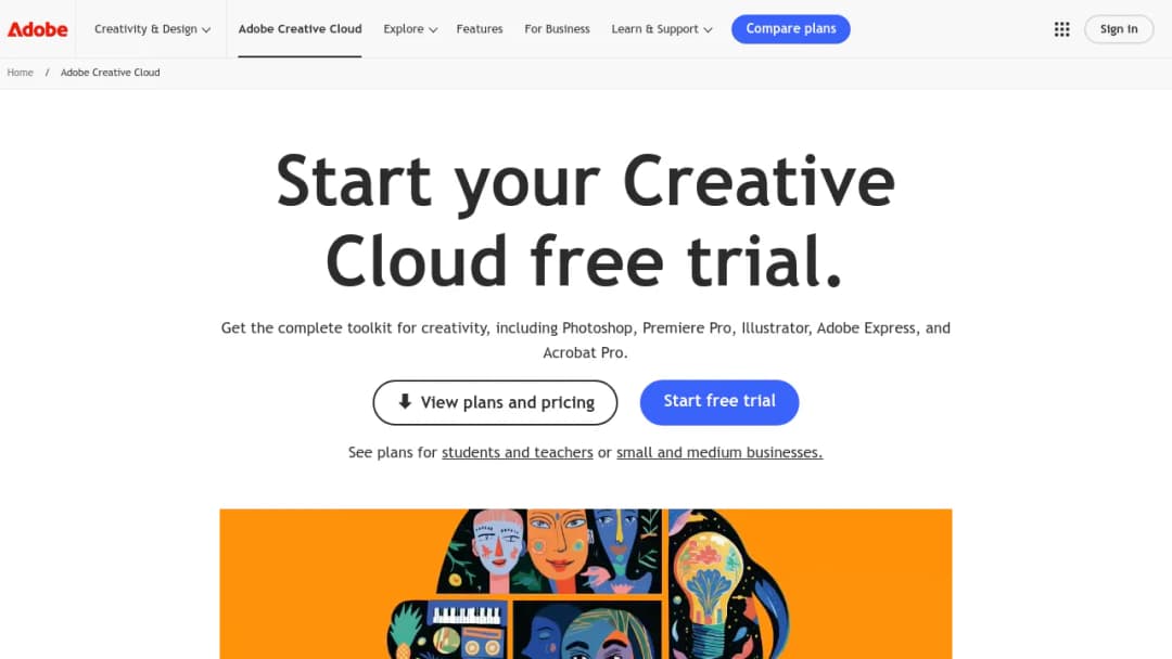 Adobe Creative Cloud screenshot