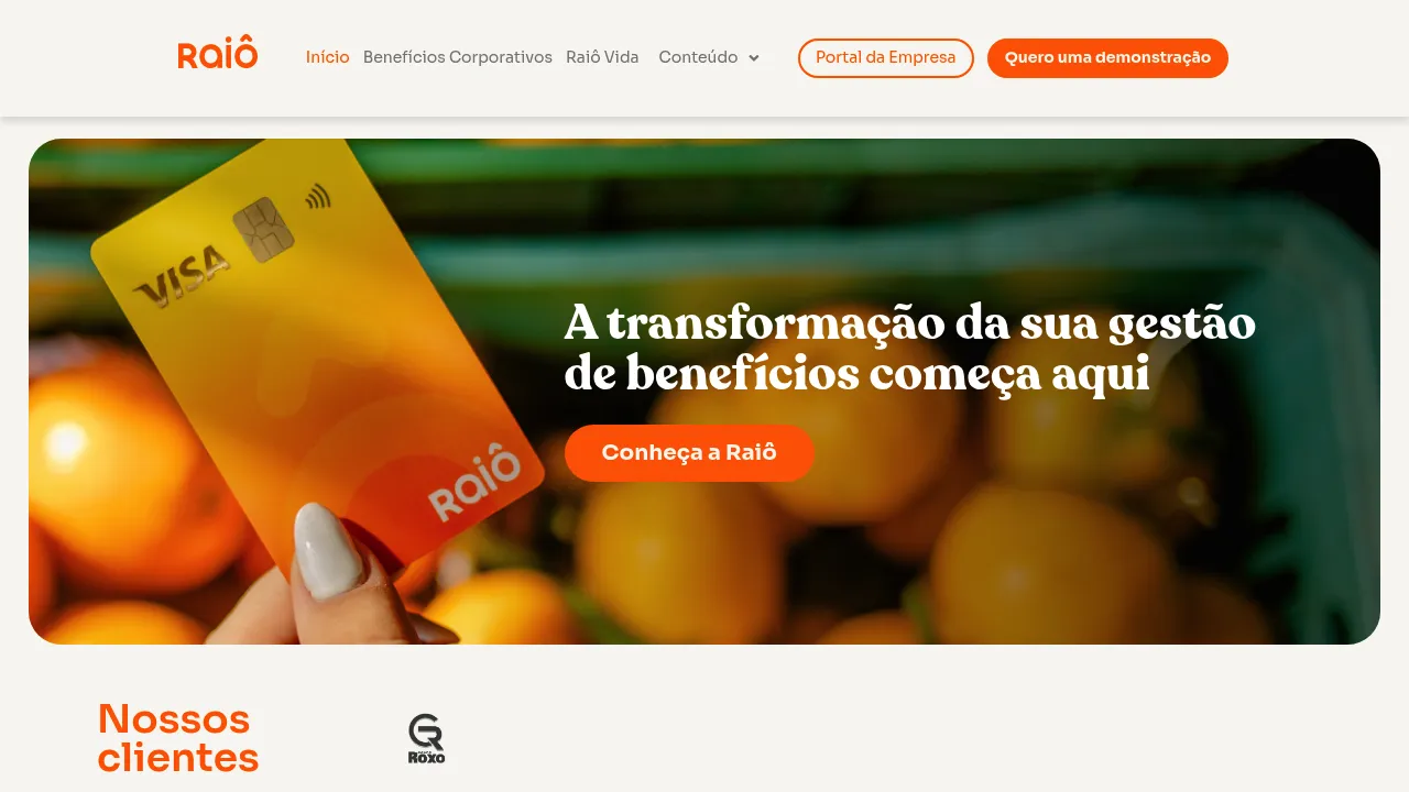 Raiô Benefícios screenshot