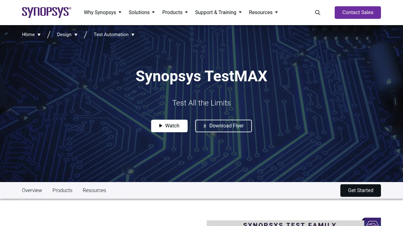 Synopsys Design for Test screenshot