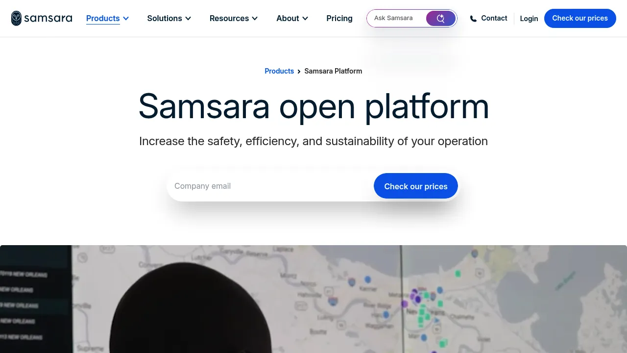 Samsara Platform screenshot