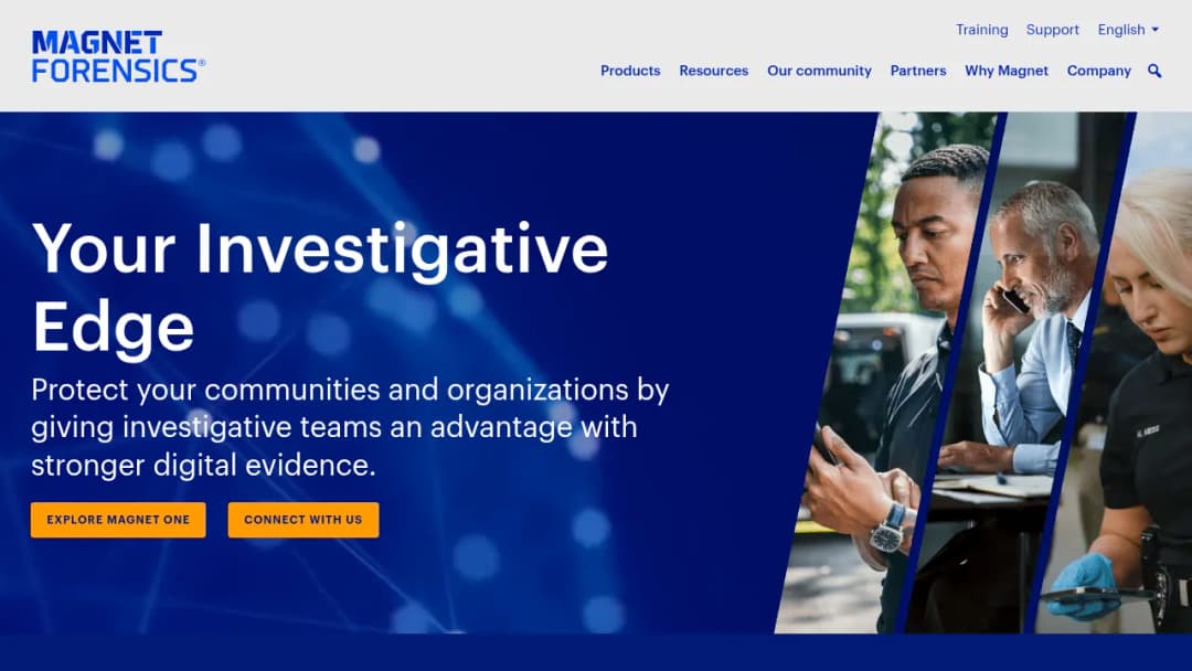 Magnet Forensics screenshot