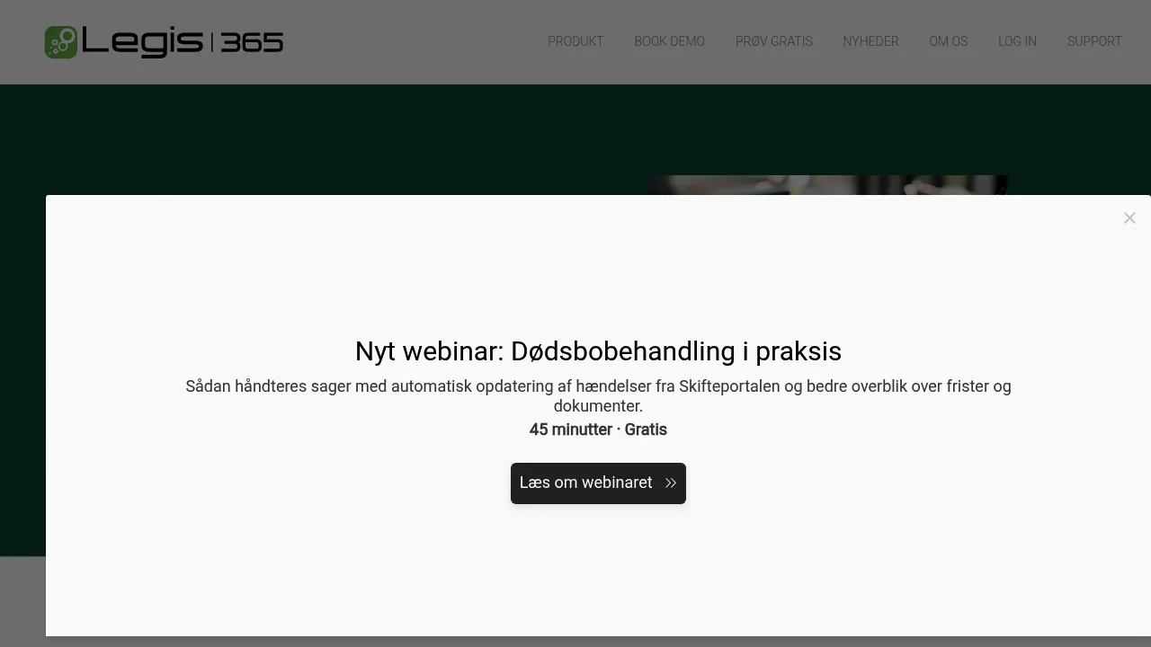 Legis 365 screenshot