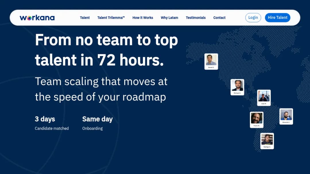 Workana screenshot