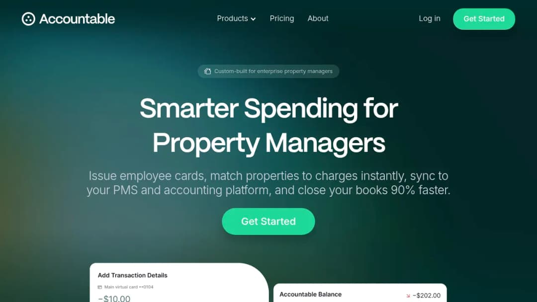 Accountable screenshot
