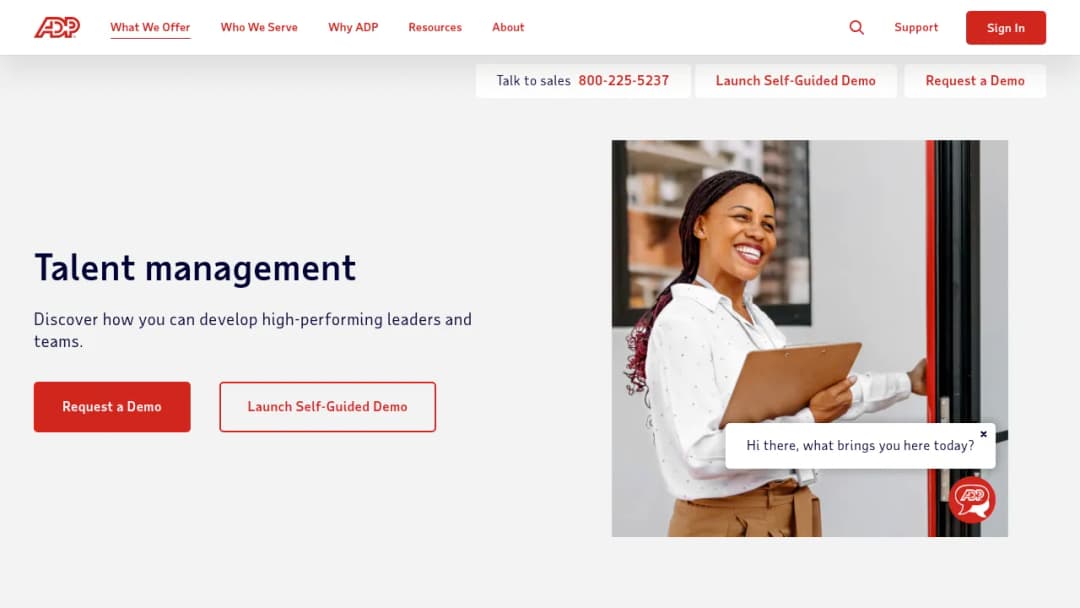 ADP Talent Management & Activation screenshot