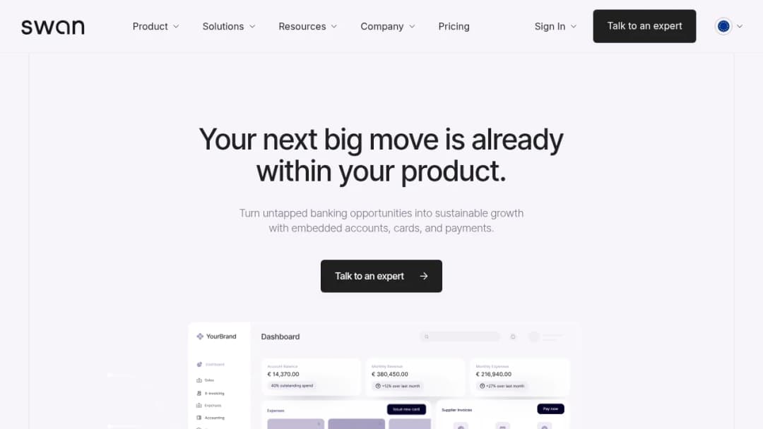 Swan screenshot