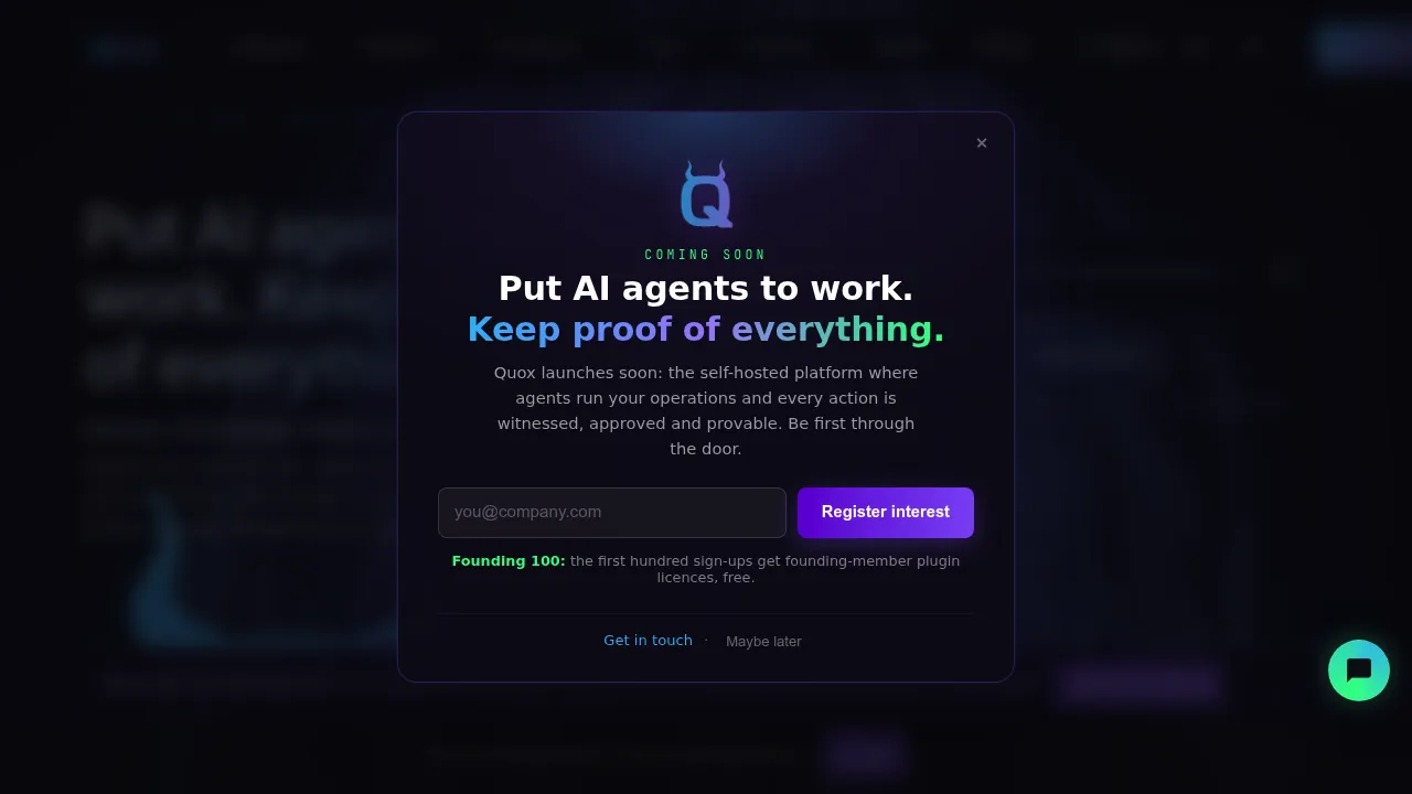 Quox screenshot