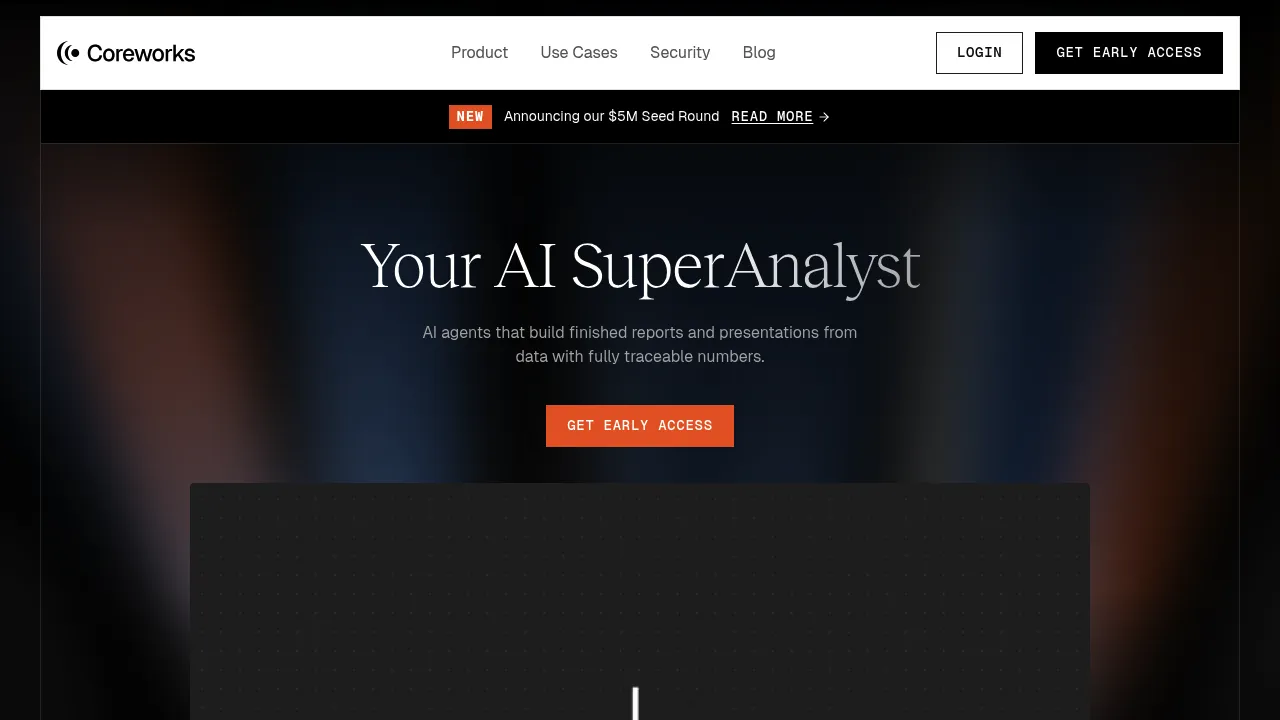 Coreworks AI screenshot