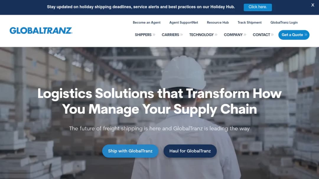 GlobalTranz Enterprises screenshot