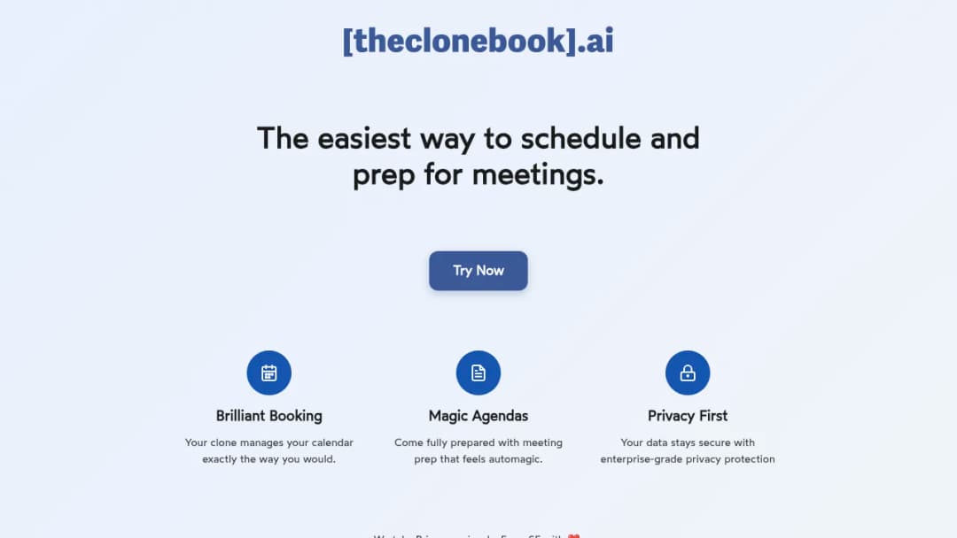 Theclonebook screenshot