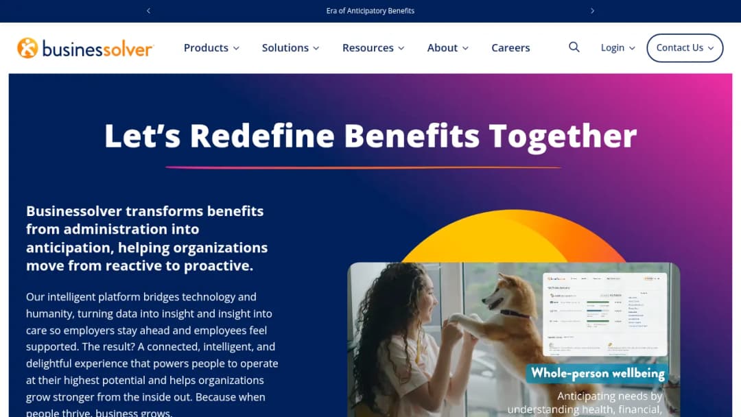 Businessolver screenshot