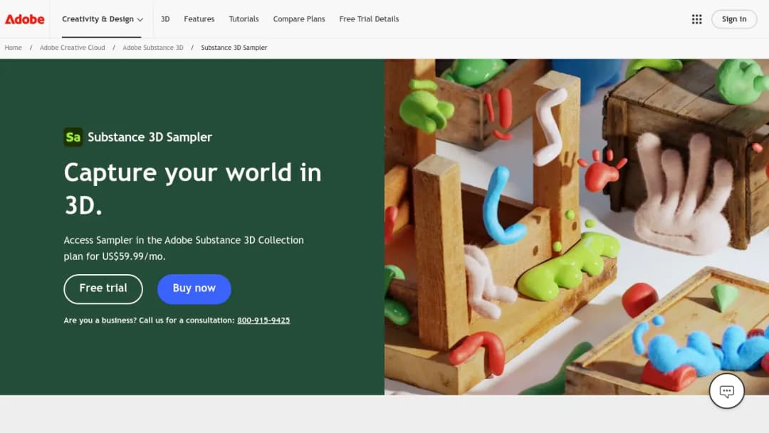Adobe Substance 3D Sampler screenshot