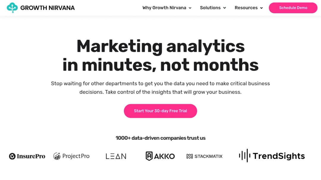 Growth Nirvana screenshot