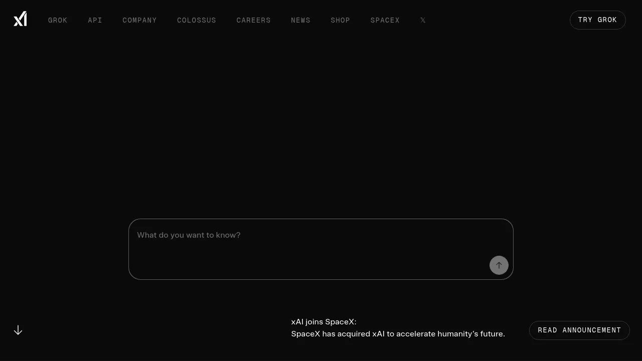 xAI screenshot