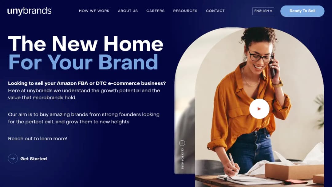 Unybrands screenshot