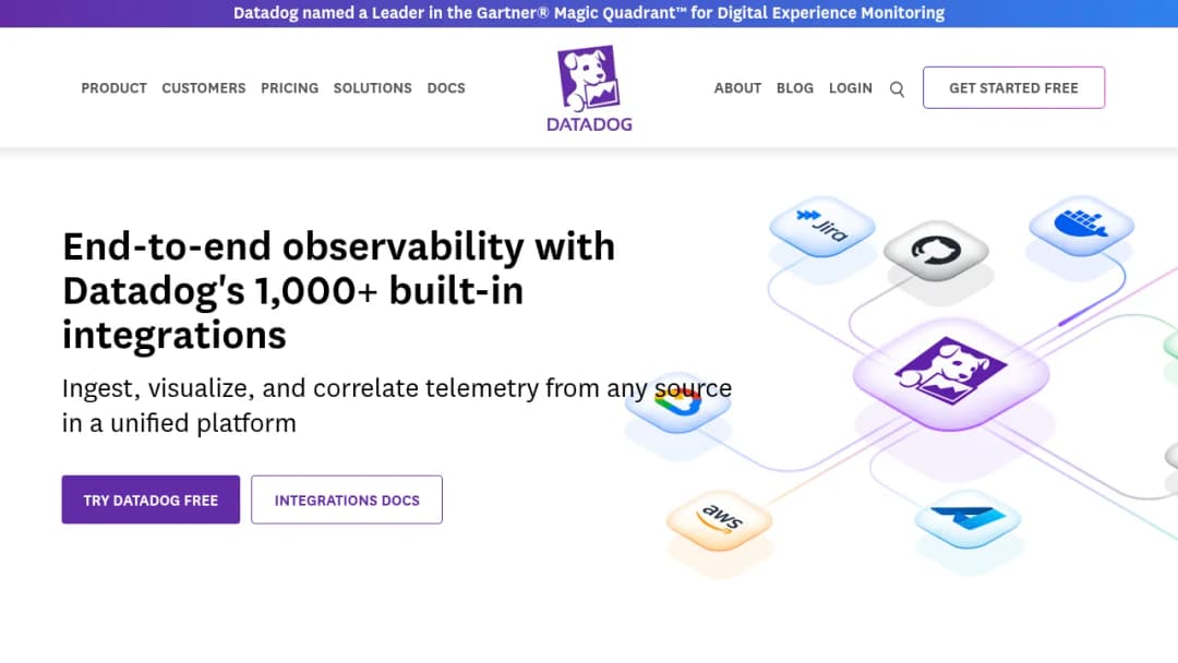 Datadog AI Integrations screenshot