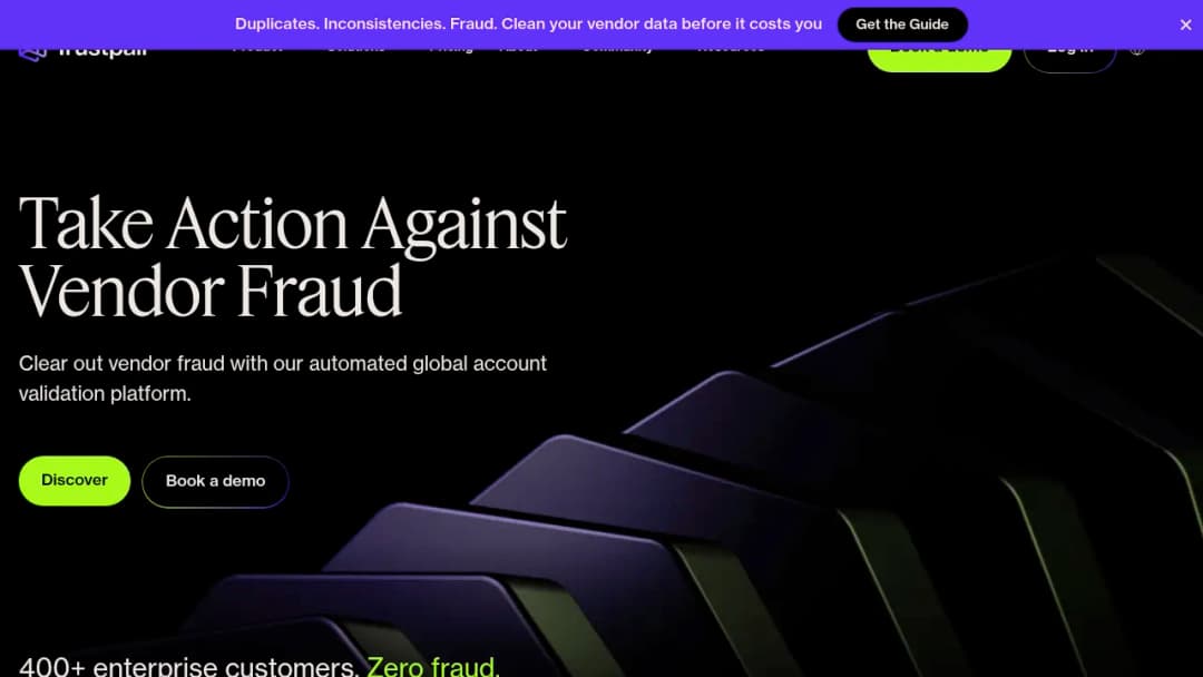 Trustpair screenshot