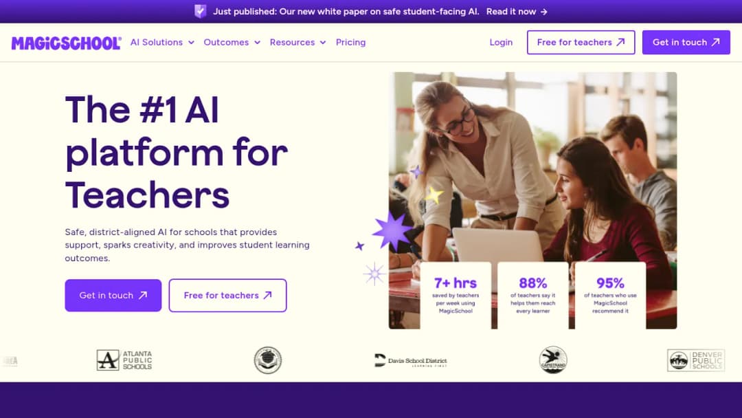 MagicSchool AI screenshot