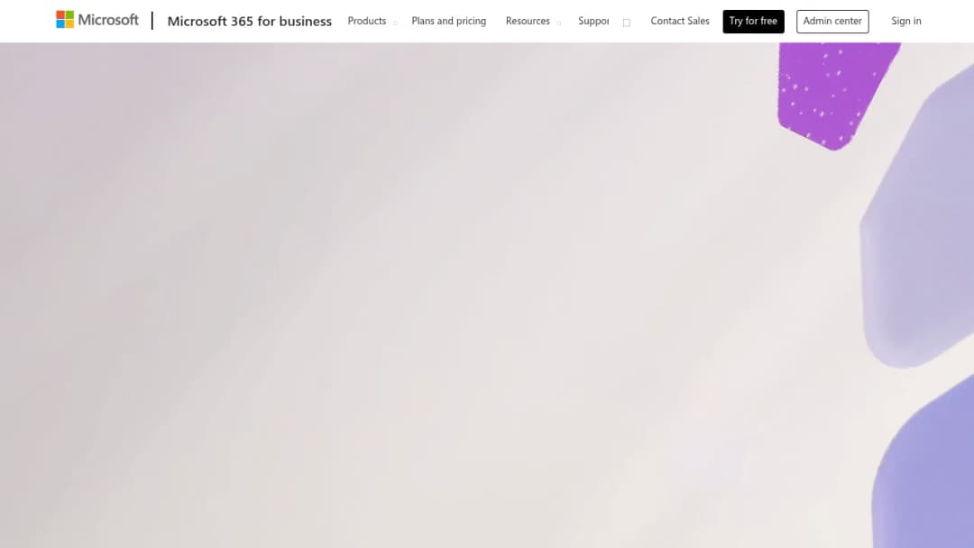 Microsoft 365 Apps for Business screenshot