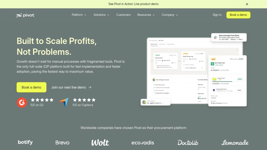 Pivot screenshot