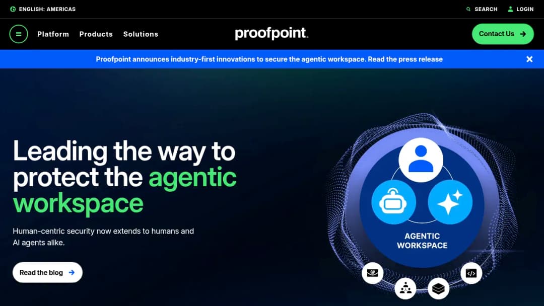 Proofpoint screenshot
