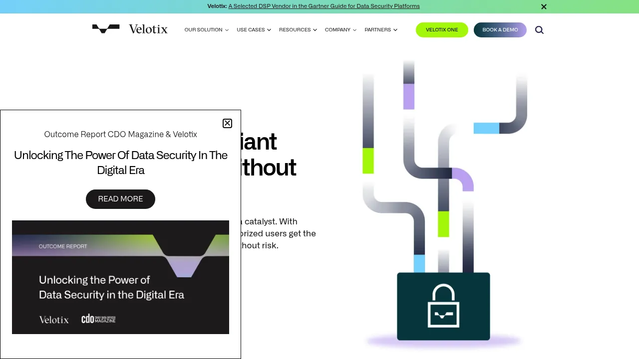 Velotix screenshot