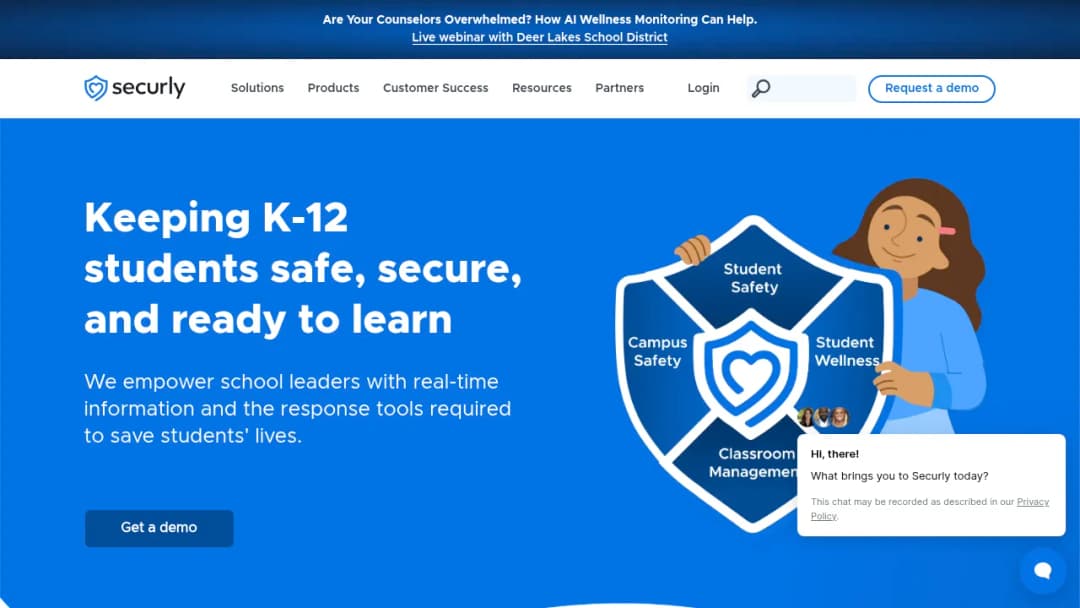 Securly screenshot