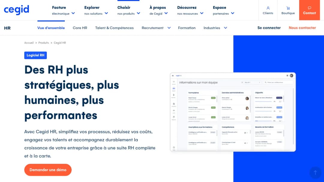 TalentSoft screenshot
