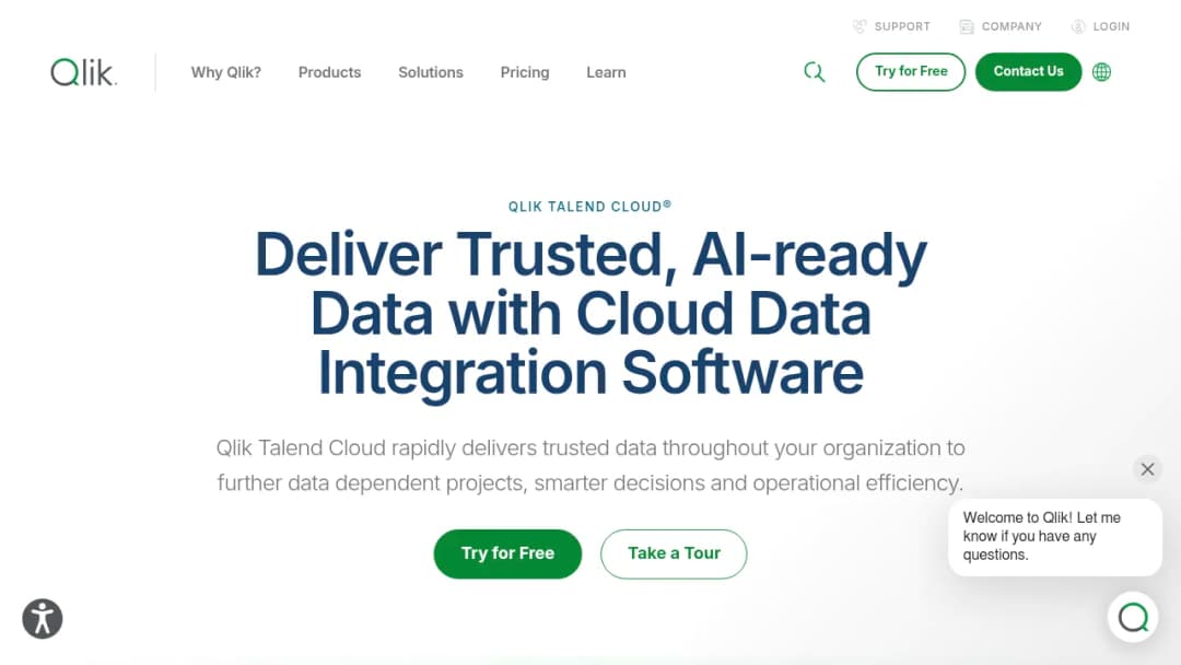 Qlik Talend Cloud screenshot