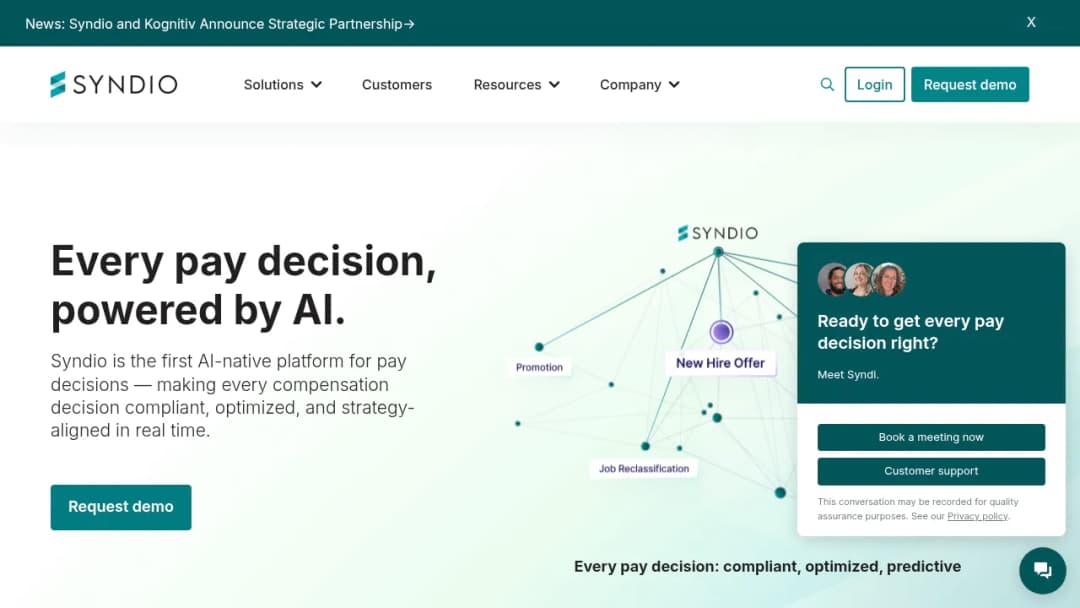 Syndio screenshot