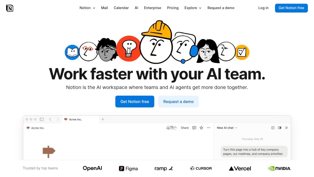Notion screenshot