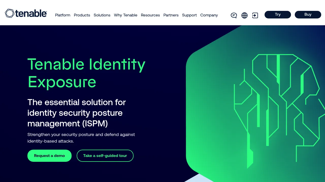 Tenable Identity Exposure screenshot