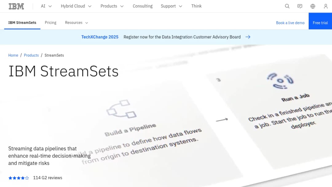 StreamSets screenshot