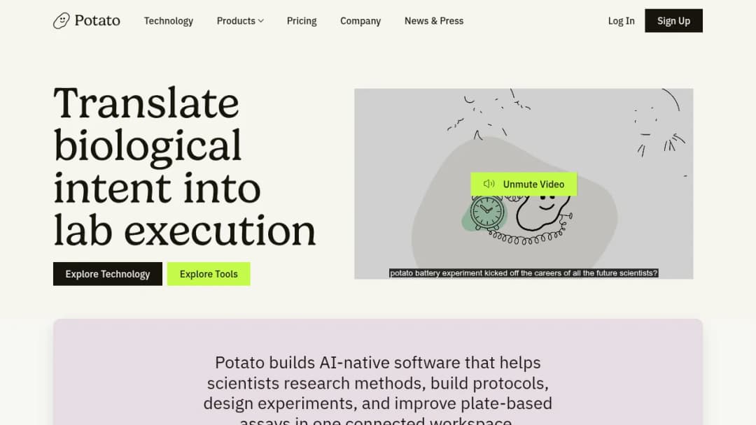 Potato screenshot