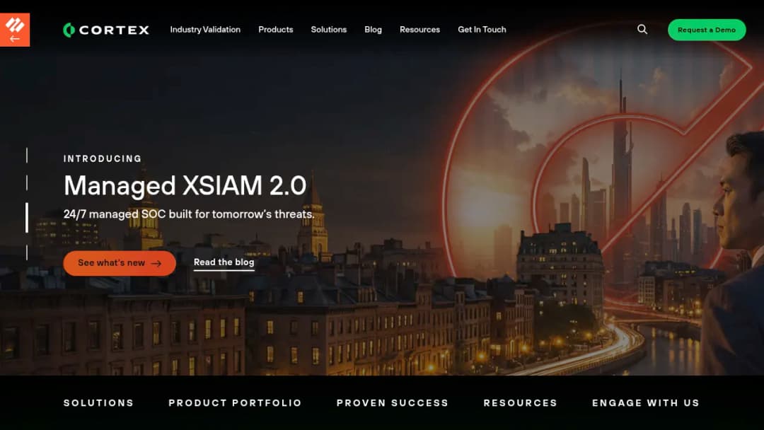 Palo Alto Networks Cortex XSIAM screenshot