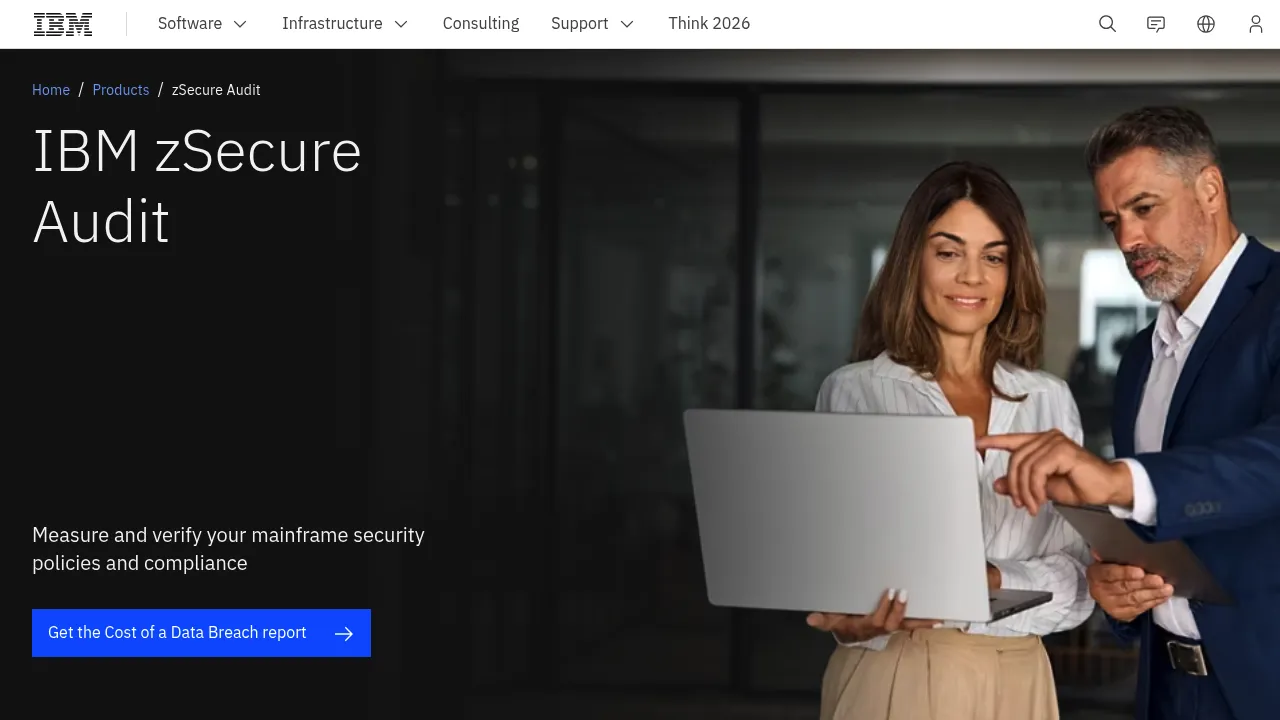IBM zSecure Audit screenshot