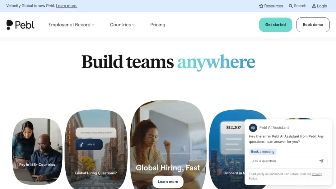 Pebl screenshot