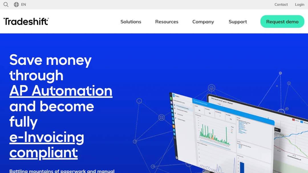 Tradeshift screenshot