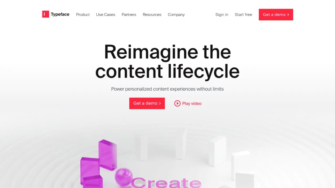 Typeface screenshot