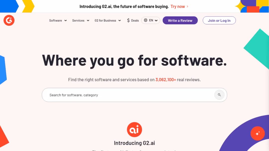 G2 screenshot