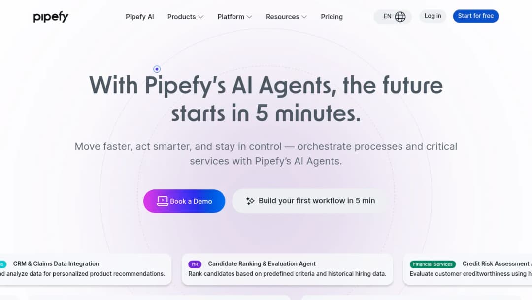 Pipefy screenshot