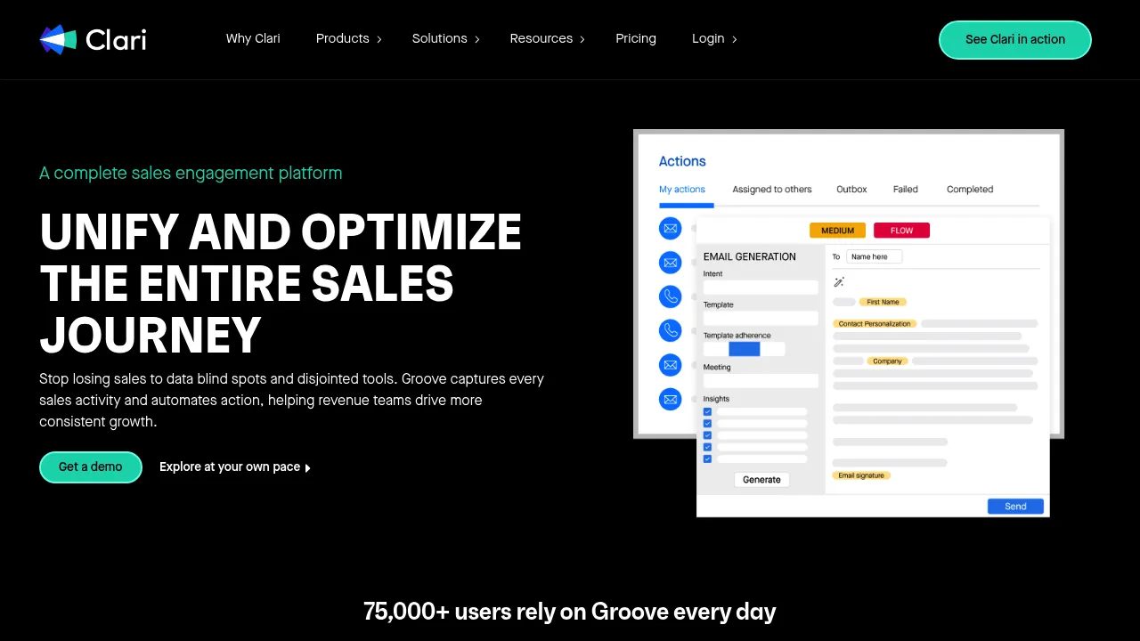 Clari Groove screenshot